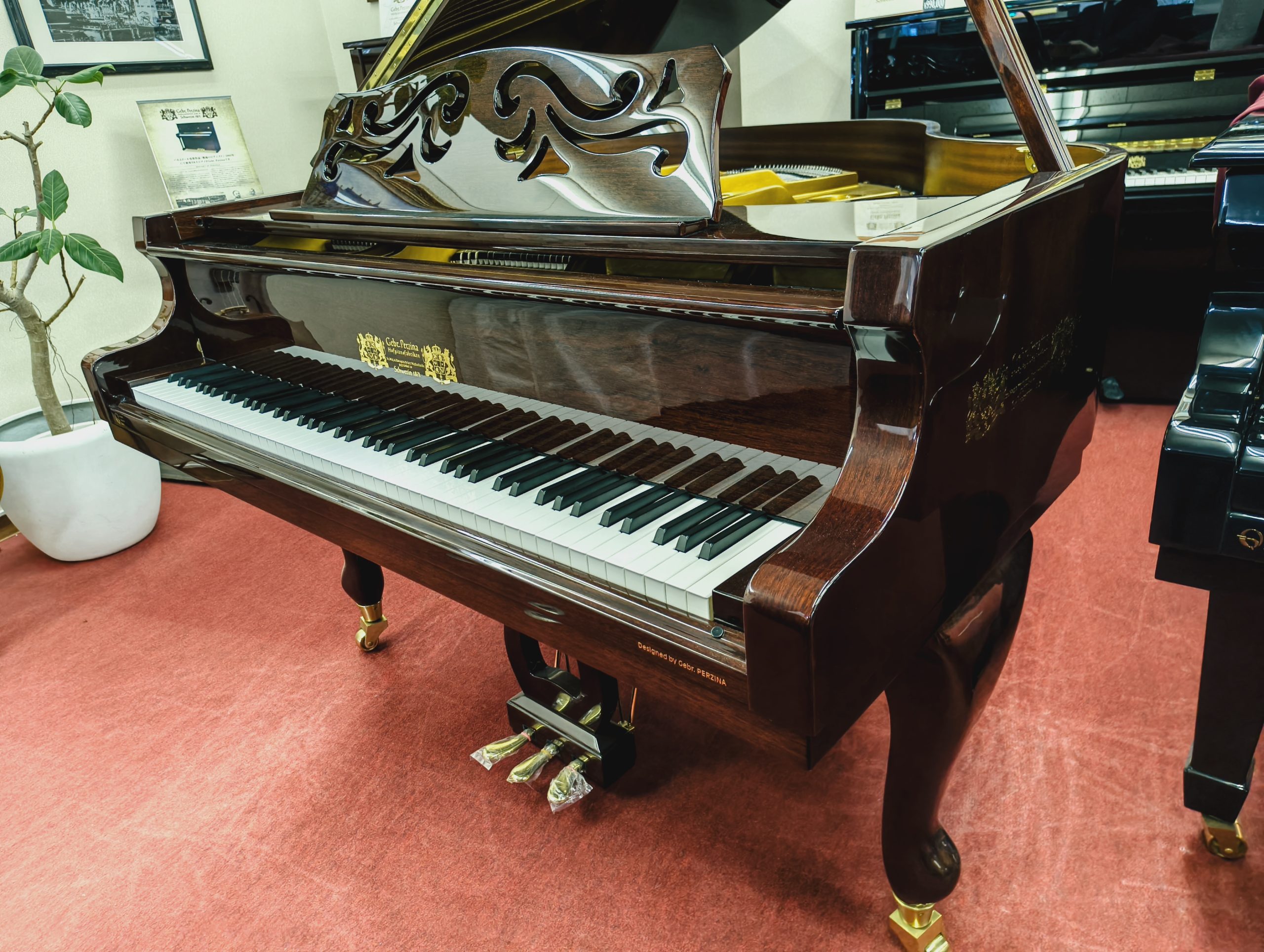 【新品】グランドピアノ Gebr.Perzina 152EMW