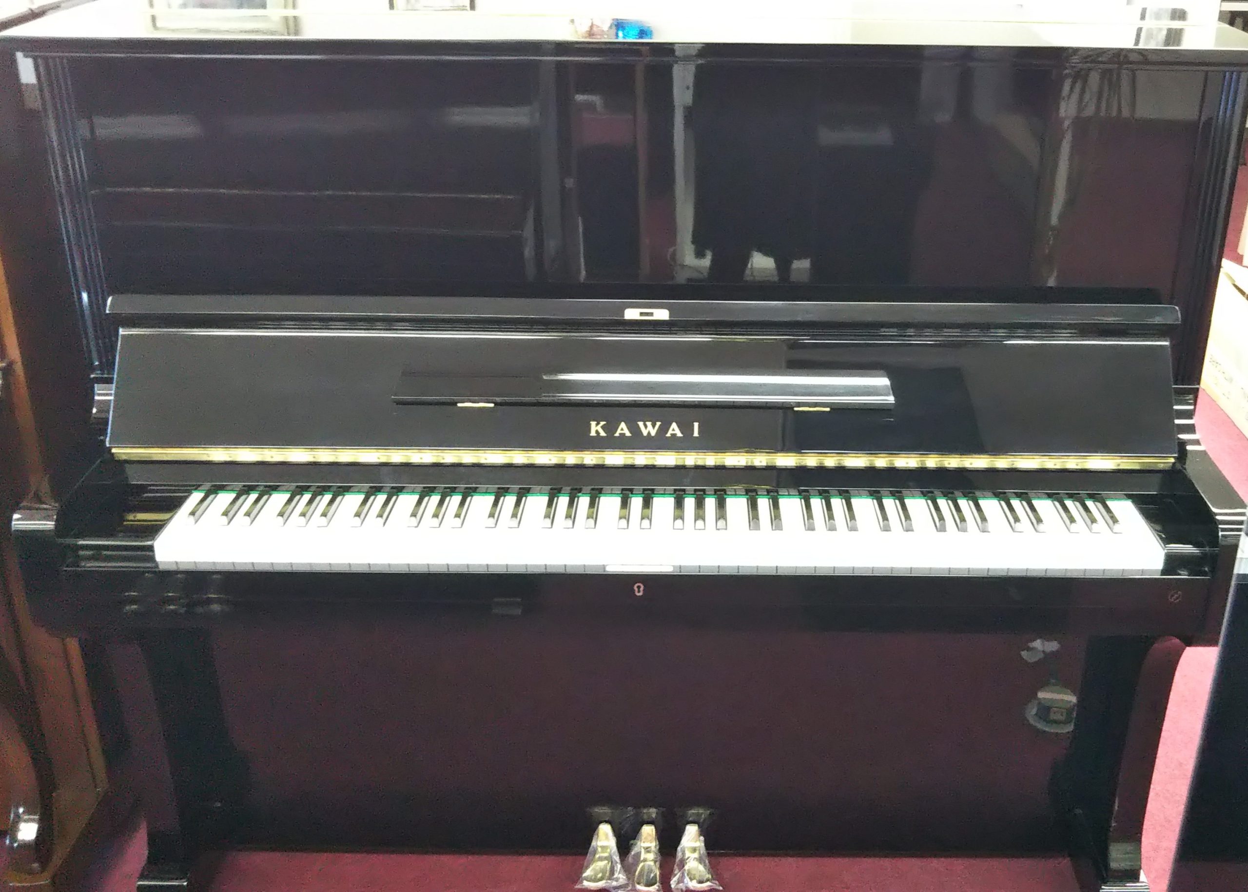 KAWAI カワイ アップライトピアノ KS-2F - 鍵盤楽器、ピアノ