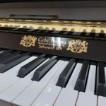 輸入新品アップライトピアノ Gebr.Perzina GBS128BB-Z/新型
