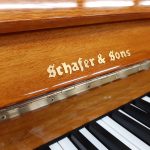 輸入中古アップライトピアノ Schafer & Sons 112RP