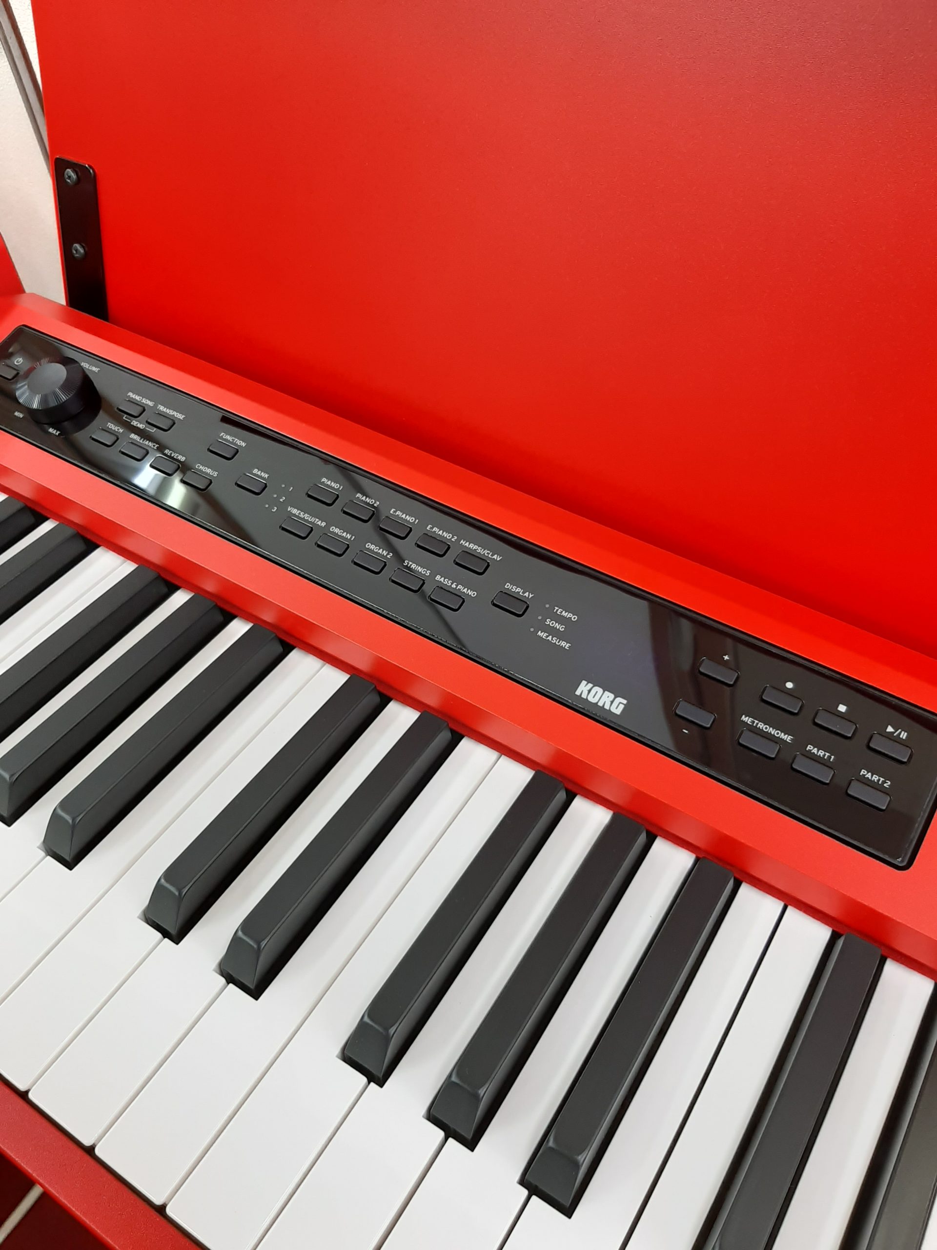 新品電子ピアノ KORG C1Air RD