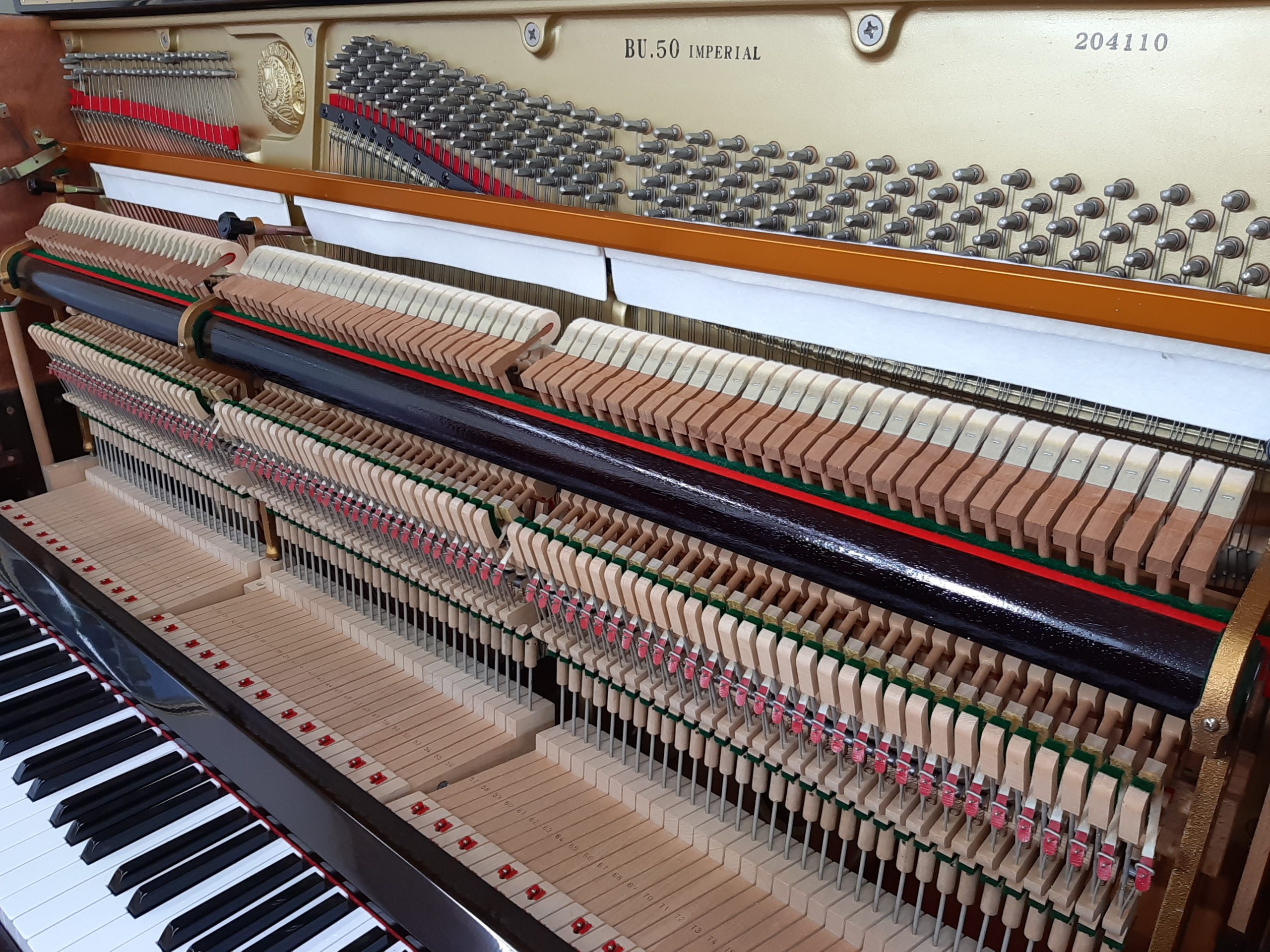 【値打ち】s1769　アップライトピアノ　バリンダム 東洋ピアノ BALLINDAMM B-126 IMPERIAL TOYO PIANO　直接お引取り可 アップライトピアノ