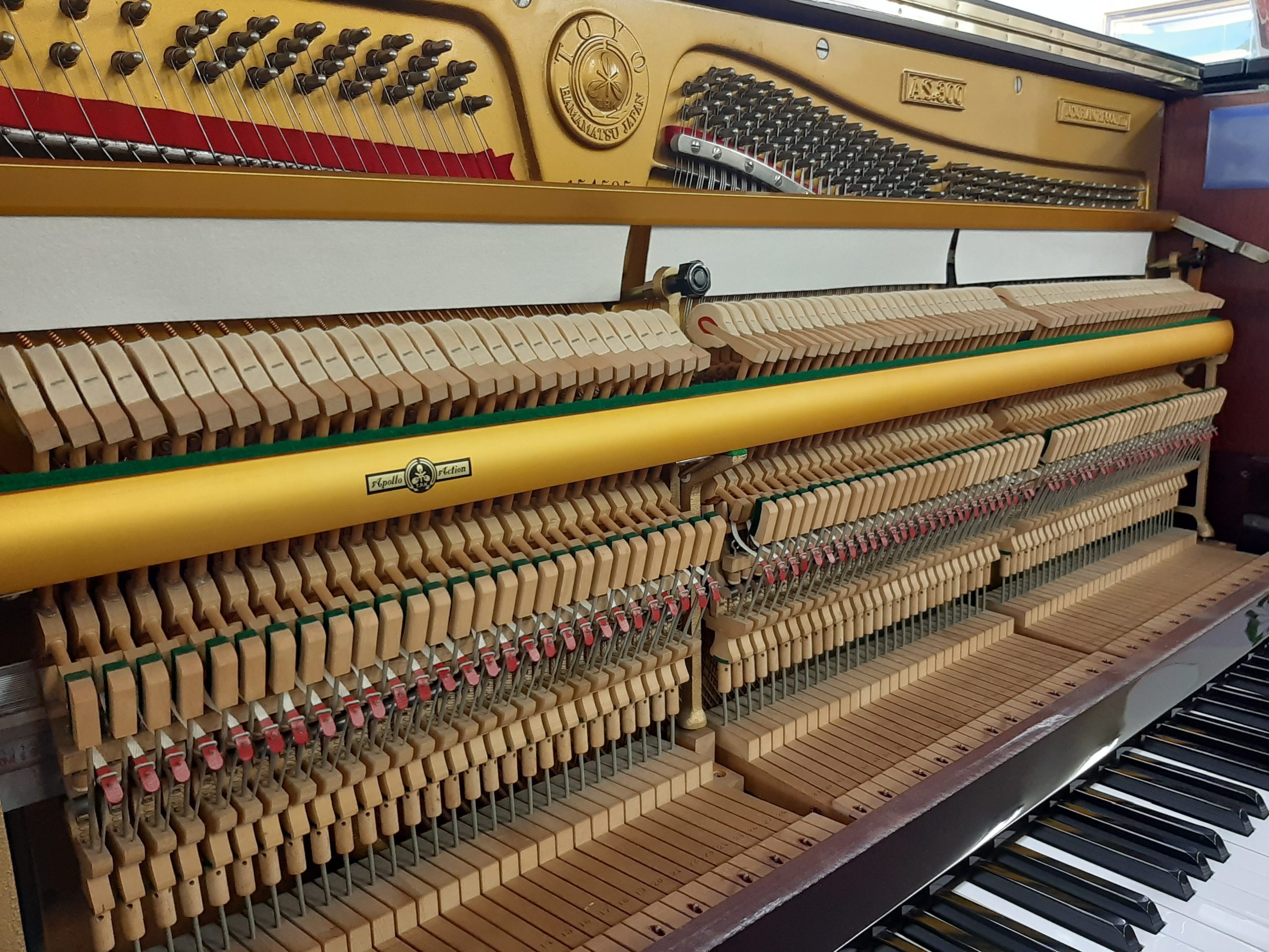 【5年保証付き】中古ピアノ APOLLO AS.300