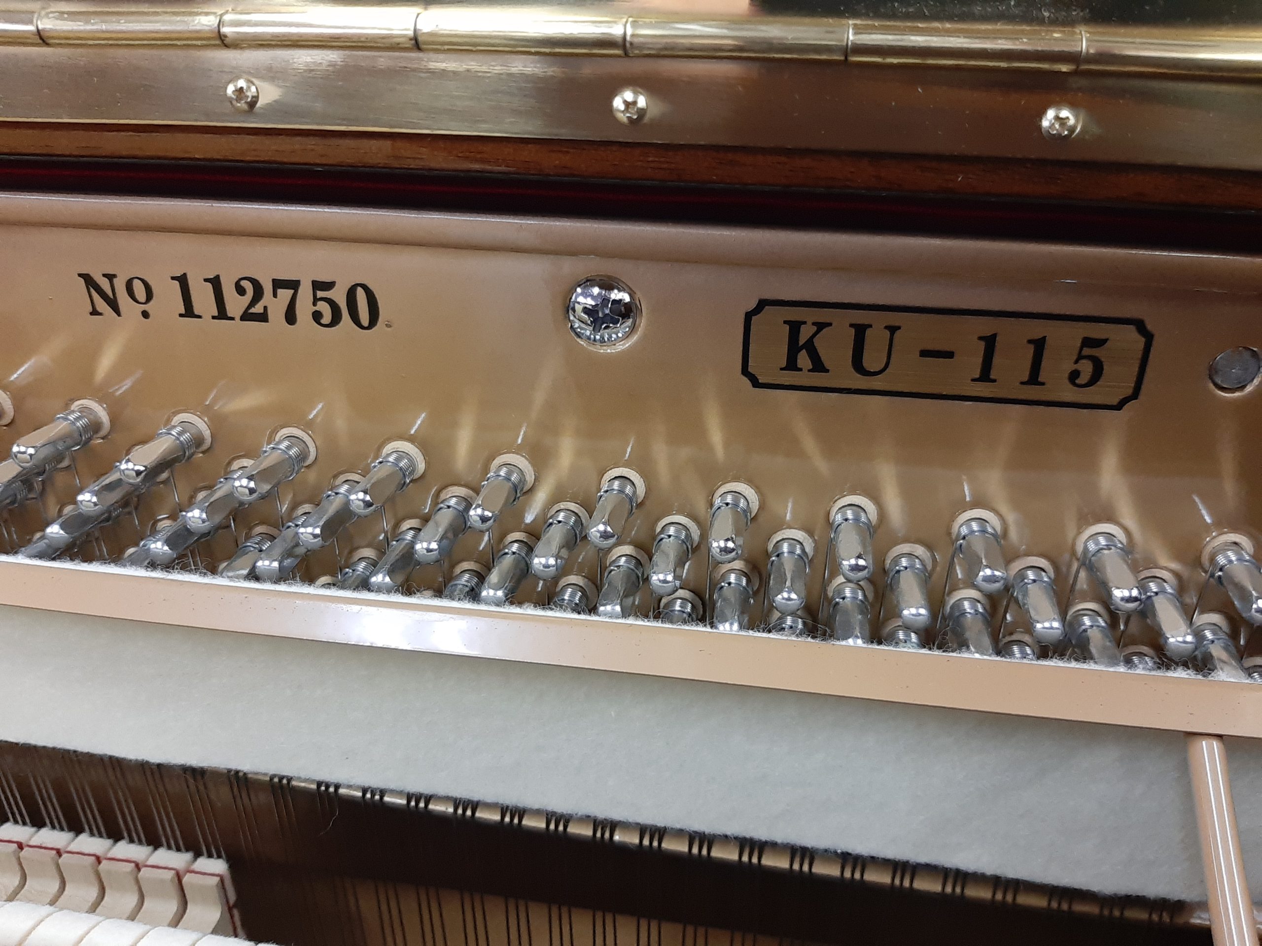 【新品】アップライトピアノ KINGSBURG KU-115