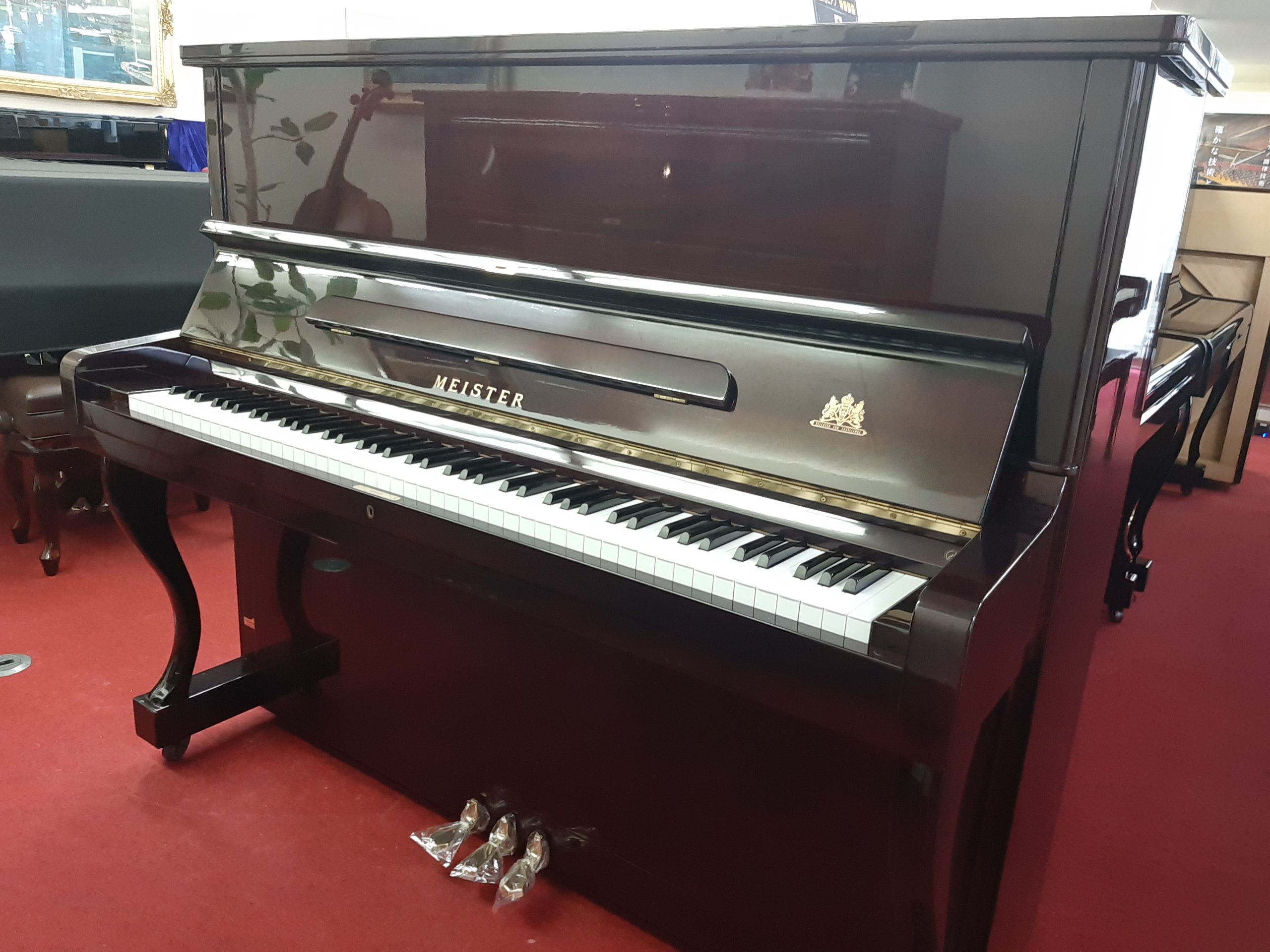 【5年保証付き】中古ピアノ MEISTER ME.28