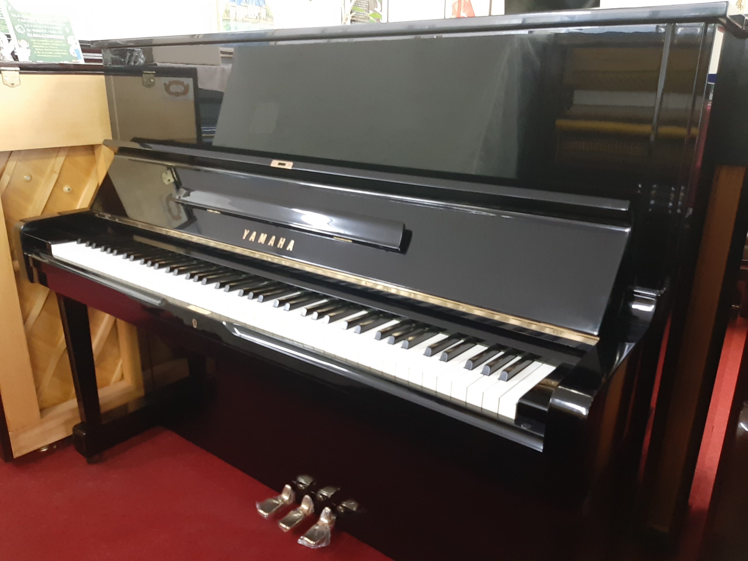 YAMAHA アップライトピアノ U1H ワンオーナー　椅子付き YAMAHA U1H（中古ピアノ） | 名古屋ピアノ調律センター