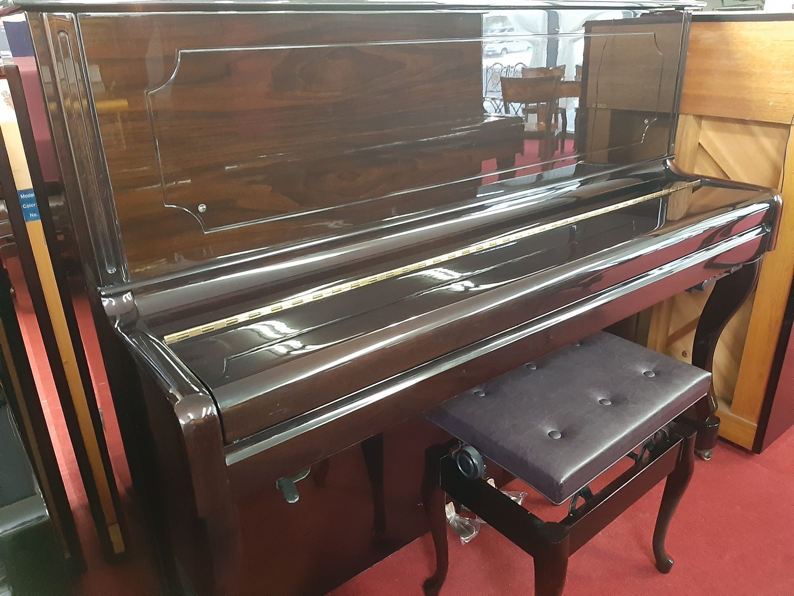 【5年保証付き】中古ピアノ STEINBURG MP-122(サイレント付) 消音機能付き