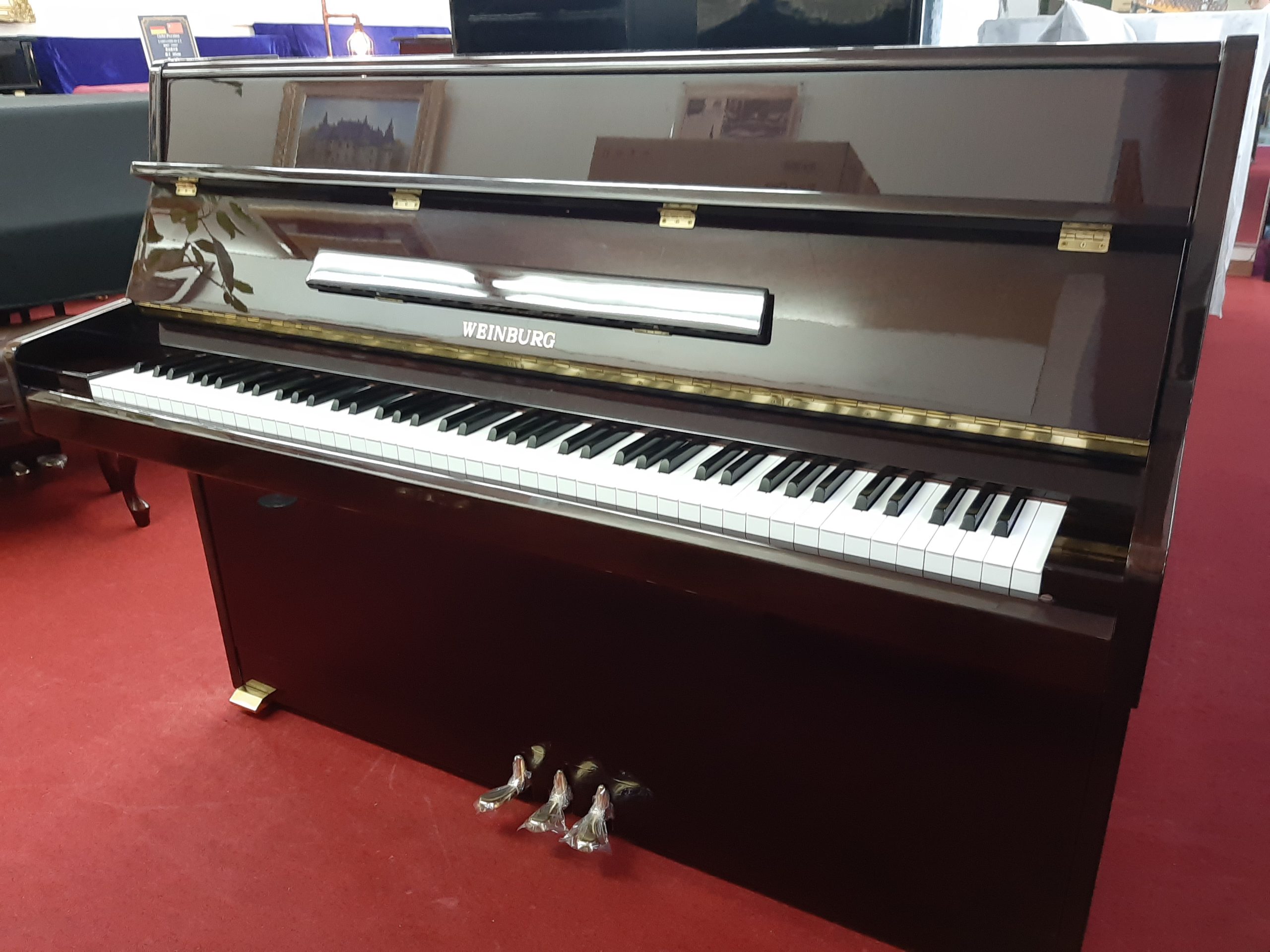 【5年保証付き】中古ピアノ WEINBERG SU-110 最小クラス