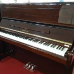 【5年保証付き】中古ピアノ STEINBURG MP-122 木目調 ネコ脚