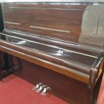 【5年保証付き】中古ピアノ STEINBURG MP-122 木目調 ネコ脚