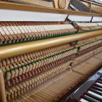 【5年保証付き】中古ピアノ STEINBURG MP-122 木目調 ネコ脚