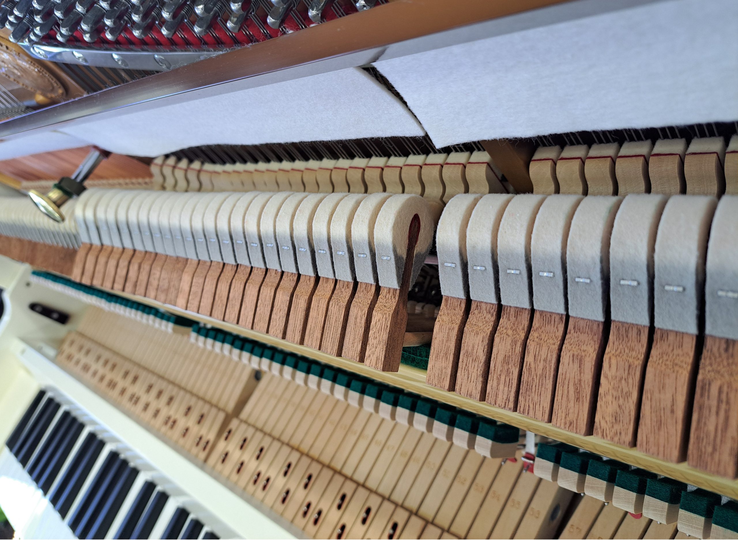 中古アップライトピアノ Hobart M Cable U-112FC