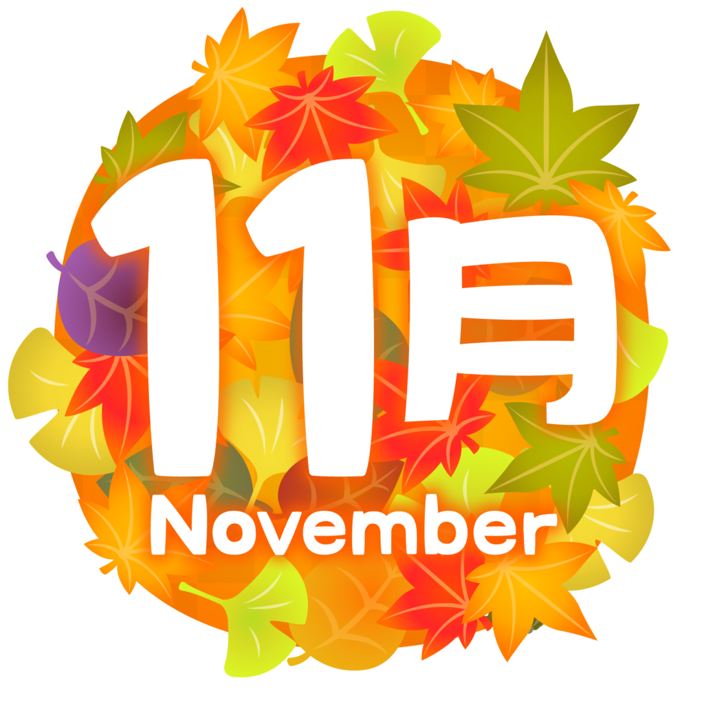 11月セールお知らせ🍁