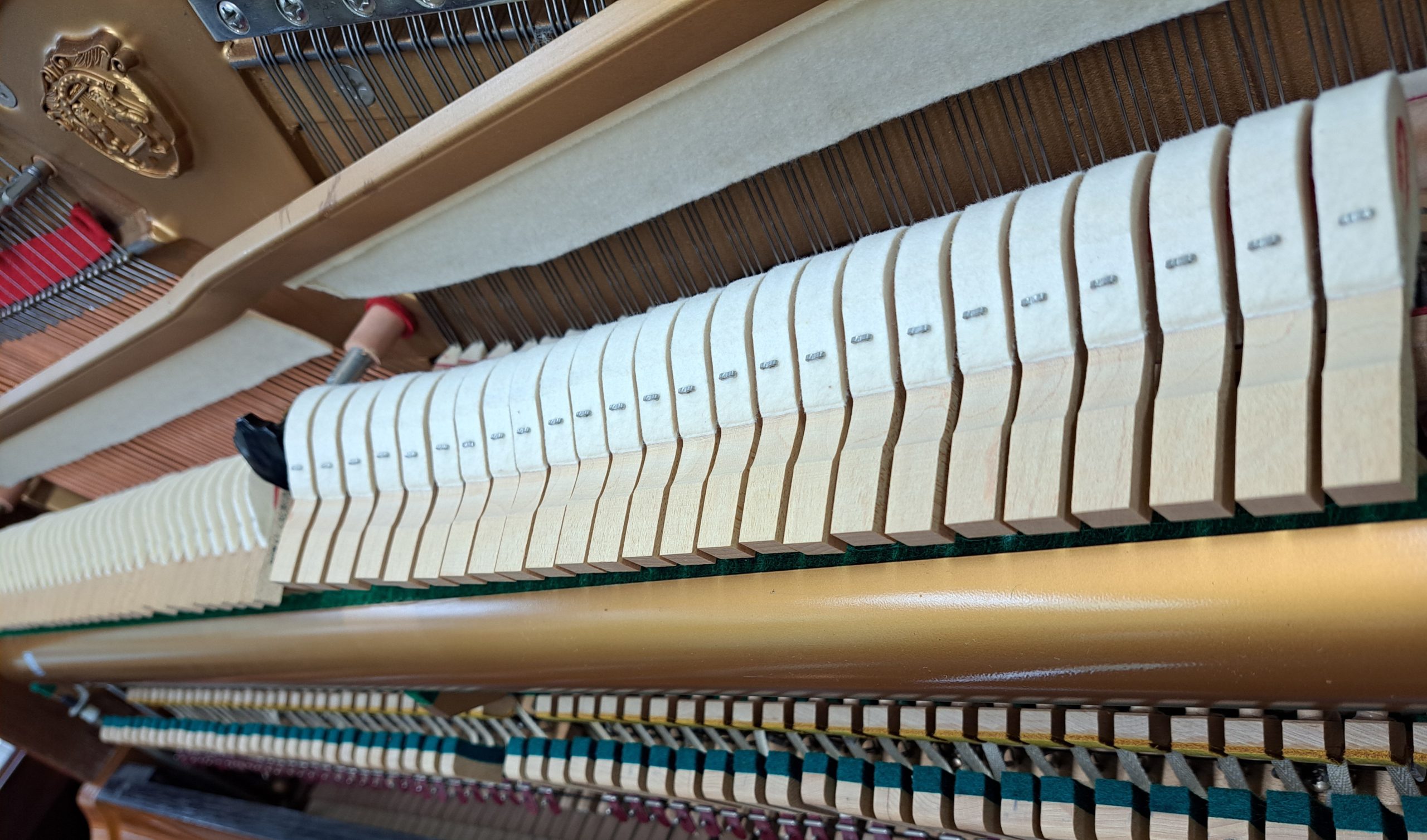 中古アップライトピアノ サミック K121