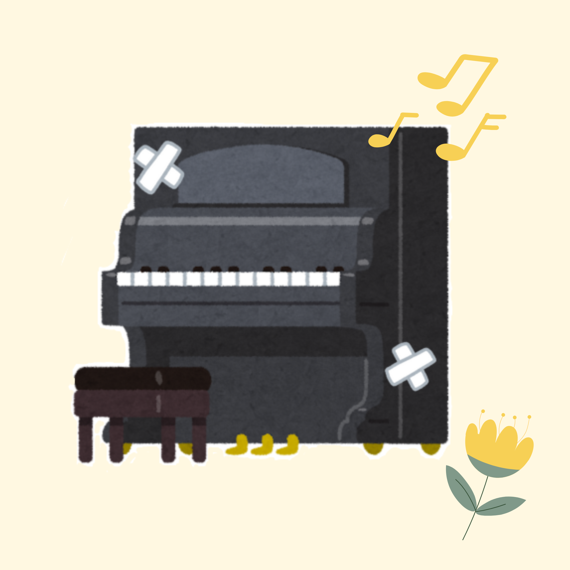 外装キズ直し前ピアノのご案内「まずは一台」をお探しの方へ